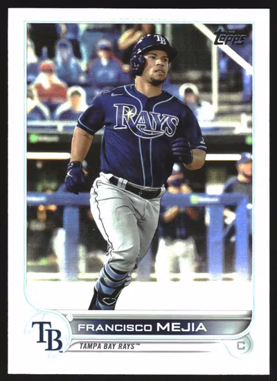 2022 Topps Rainbow Foil #346 Francisco Mejia (12-DD8-MLBRAYS)
