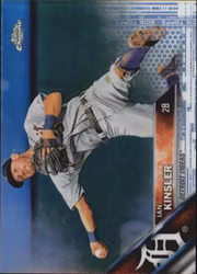 2016 Topps Chrome Refractors #163 Ian Kinsler (12-DD11-MLBTIGERS)