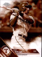 2016 Topps Chrome Sepia Refractors #36 Joey Gallo (20-DD11-MLBRANGERS)