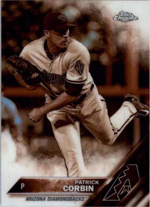 2016 Topps Chrome Sepia Refractors #49 Patrick Corbin (20-DD11-MLBDIAMONDBACKS)