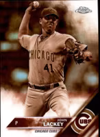 2016 Topps Chrome Sepia Refractors #55 John Lackey (20-DD11-MLBCUBS)