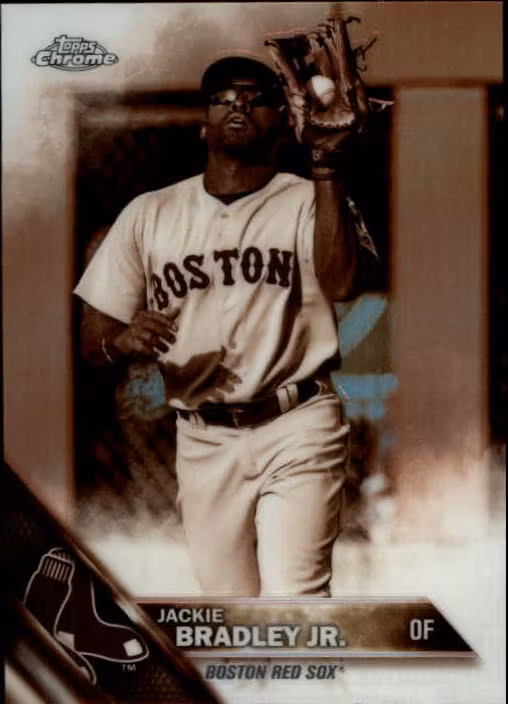 2016 Topps Chrome Sepia Refractors #96 Jackie Bradley Jr. (20-DD11-MLBREDSOX)