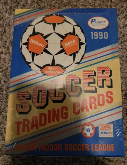1990 Pacific MISL Indoor Soccer (36-Pack Box)