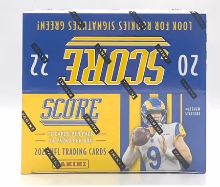 2022 Panini Score Football (24-Pack Retail Box)
