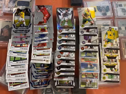 MIXED LOT OF SOCCER ROOKIE CARDS - 50 CARDS - LOT #6