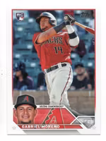 2023 Topps Update #US161 Gabriel Moreno RC (10-EE4-MLBDIAMONDBACKS)