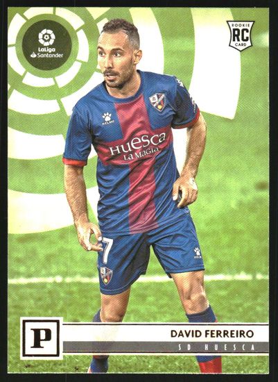 2020-21 Panini La Liga #22 David Ferreiro (10-EE1-SOCCERHUESCA)
