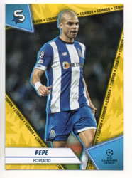 2023-24 Topps UEFA Club Competitions Superstars Yellow #68 Pepe (10-EE5-SOCCERPORTO)