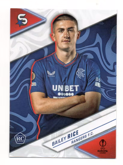 2023-24 Topps UEFA Club Competitions Superstars #123 Bailey Rice (10-EE9-SOCCERRANGERS)