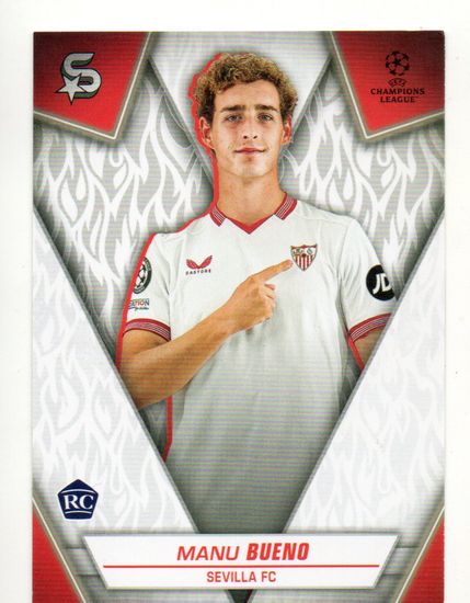 2023-24 Topps UEFA Club Competitions Superstars #147 Manu Bueno (10-EE8-SOCCERSEVILLA)