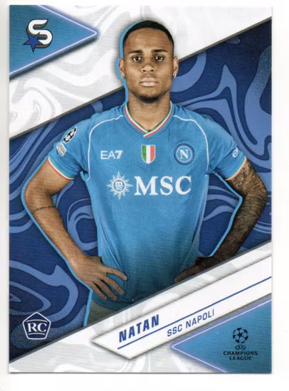 2023-24 Topps UEFA Club Competitions Superstars #163 Natan (10-EE9-SOCCERNAPOLI)