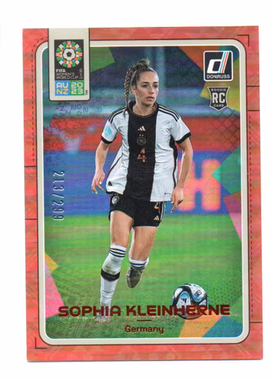 2023 Donruss Women's World Cup Red #73 Sophia Kleinherne (40-X13-SOCCERGERMANY)