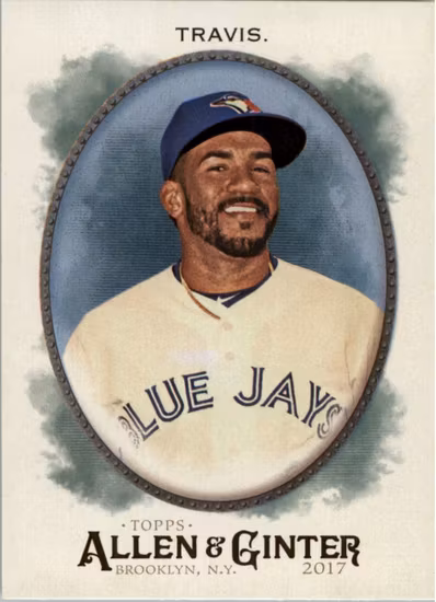 2017 Topps Allen and Ginter Hot Box Foil #37 Devon Travis (12-FF14-MLBBLUEJAYS)