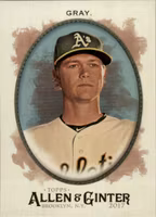 2017 Topps Allen and Ginter Hot Box Foil #162 Sonny Gray (12-FF14-MLBATHLETICS)