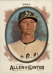 2017 Topps Allen and Ginter Hot Box Foil #162 Sonny Gray (12-FF14-MLBATHLETICS)