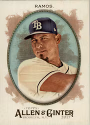 2017 Topps Allen and Ginter Hot Box Foil #248 Wilson Ramos (12-FF14-MLBRAYS)