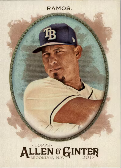 2017 Topps Allen and Ginter Hot Box Foil #248 Wilson Ramos (12-FF14-MLBRAYS)