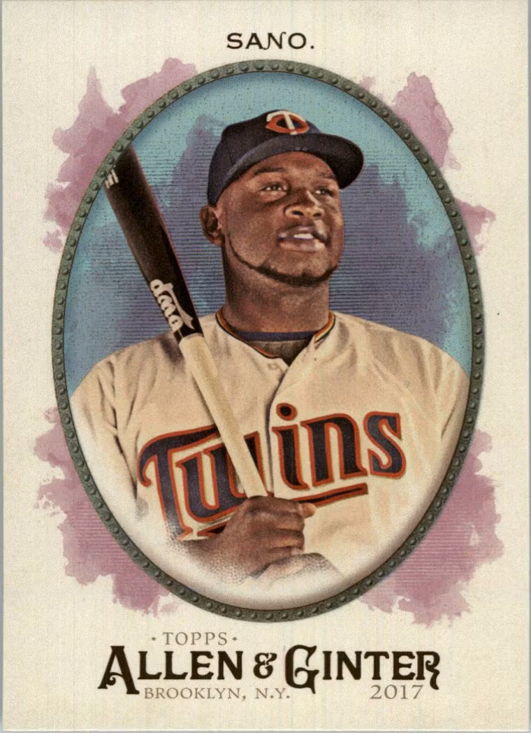 2017 Topps Allen and Ginter Hot Box Foil #277 Miguel Sano (12-FF14-MLBTWINS)