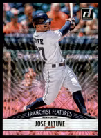 2019 Donruss Franchise Features Pink Firework #20 Jose Altuve Nick Madrigal (20-FF13-MLBOTHERS)