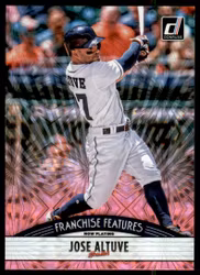 2019 Donruss Franchise Features Pink Firework #20 Jose Altuve Nick Madrigal (20-FF13-MLBOTHERS)