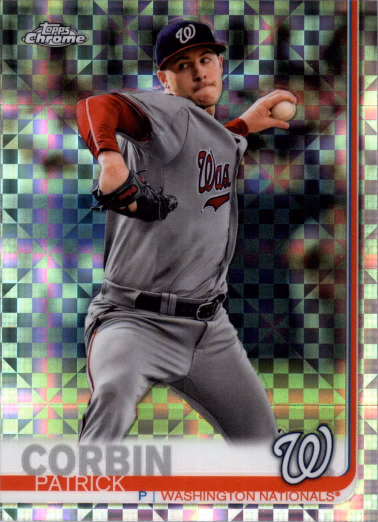 2019 Topps Chrome X-Fractors #163 Patrick Corbin (12-FF14-MLBNATIONALS)