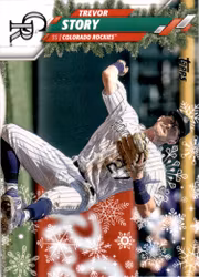 2020 Topps Walmart Holiday #HW133 Trevor Story (10-GG2-MLBROCKIES)