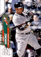 2020 Topps Walmart Holiday #HW139 Gary Sanchez (10-GG2-MLBYANKEES)