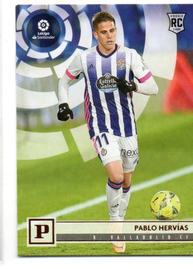 2020-21 Panini La Liga #29 Pablo Hervias (10-FF10-SOCCERVALLADOLID)
