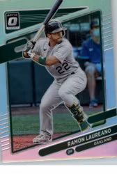 2021 Donruss Optic Holo #150 Ramon Laureano (10-FF14-MLBATHLETICS)