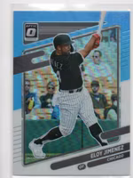 2021 Donruss Optic Holo #158 Eloy Jimenez (12-FF15-MLBWHITESOX)