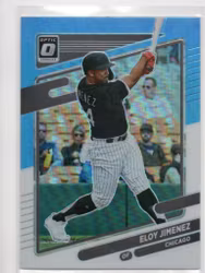 2021 Donruss Optic Holo #158 Eloy Jimenez (12-FF15-MLBWHITESOX)