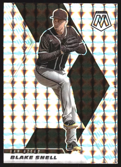 2021 Panini Mosaic Mosaic #37 Blake Snell (12-FF13-MLBPADRES)