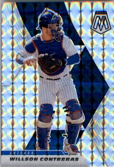 2021 Panini Mosaic Mosaic #52 Willson Contreras (12-FF14-MLBCUBS)