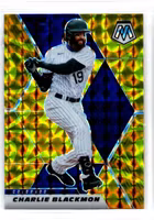2021 Panini Mosaic Mosaic Reactive Yellow #19 Charlie Blackmon (15-FF14-MLBROCKIES)