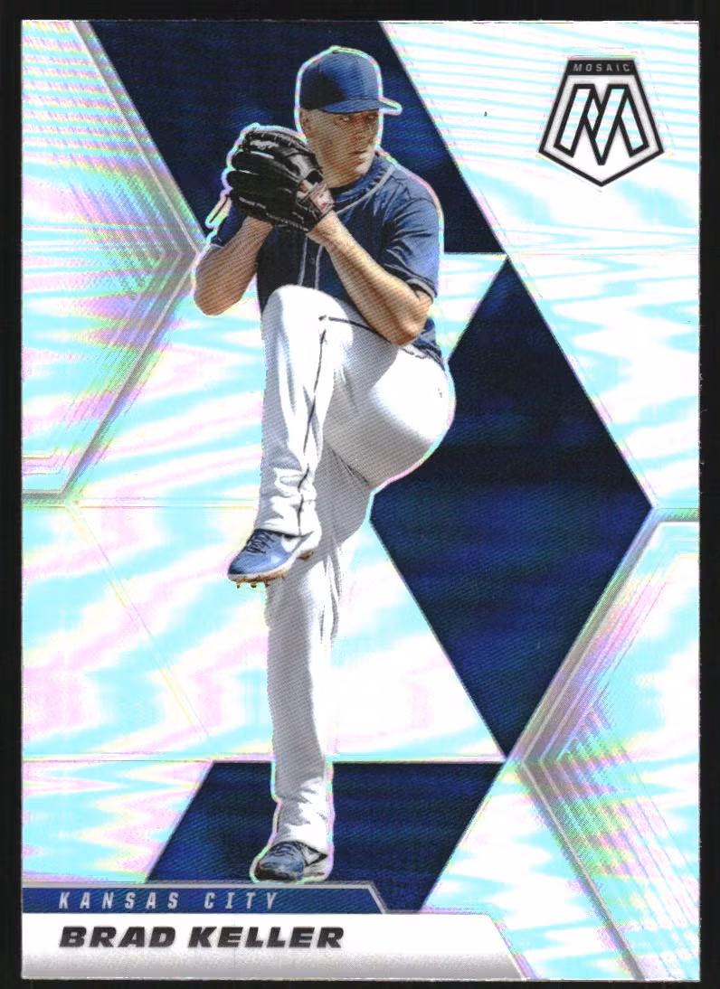 2021 Panini Mosaic Silver Prizm #119 Brad Keller (12-FF14-MLBROYALS)