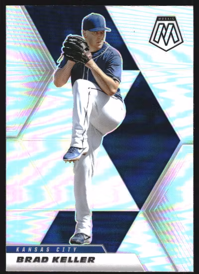 2021 Panini Mosaic Silver Prizm #119 Brad Keller (12-FF14-MLBROYALS)