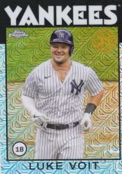 2021 Topps '86 Topps Silver Pack Chrome Series 2 #86TC26 Luke Voit (12-FF14-MLBYANKEES)