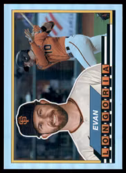 2021 Topps Archives '89 Topps Big Foil #89BF16 Evan Longoria (12-FF14-MLBGIANTS)