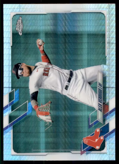 2021 Topps Chrome Prism Refractors #168 Alex Verdugo (12-FF14-MLBREDSOX)