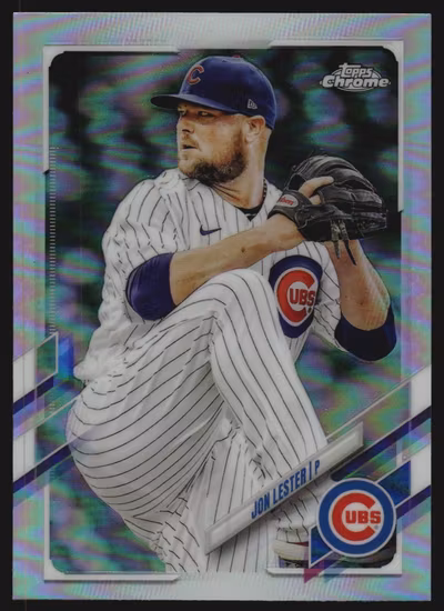 2021 Topps Chrome Refractors #13 Jon Lester (10-GG2-MLBCUBS)