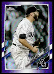 2021 Topps Chrome Update Purple Refractors #USC57 Lance Lynn (12-FF14-MLBWHITESOX)