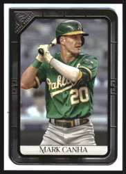 2021 Topps Gallery Rainbow Foil #166 Mark Canha (12-FF14-MLBATHLETICS)