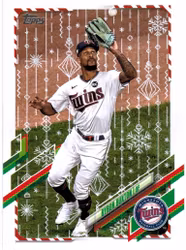 2021 Topps Walmart Holiday Metallic #HW189 Byron Buxton (12-FF14-MLBTWINS)