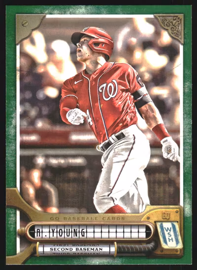 2022 Topps Gypsy Queen Green #109 Andrew Young (12-FF14-MLBNATIONALS)