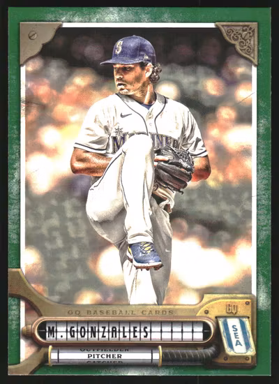 2022 Topps Gypsy Queen Green #186 Marco Gonzales (12-FF14-MLBMARINERS)