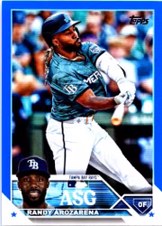 2023 Topps Update '23 All-Star Game Blue #ASG19 Randy Arozarena (20-FF14-MLBRAYS)