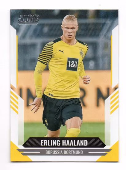 2021-22 Score FIFA #121 Erling Haaland (10-FF4-SOCCERDORTMUND)