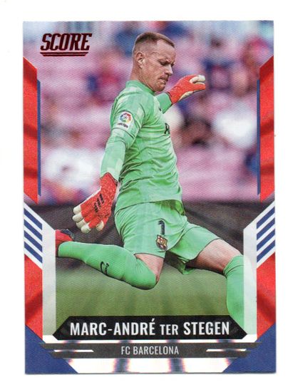 2021-22 Score FIFA Red Lava #137 Marc-Andre ter Stegen (15-FF10-SOCCERBARCELONA)