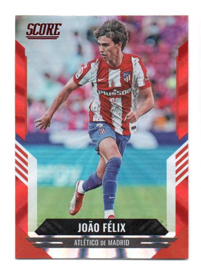 2021-22 Score FIFA Red Lava #165 Joao Felix (15-FF10-SOCCERATLETICOMADRID)