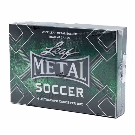 2022 Leaf Metal Soccer (Hobby Box)